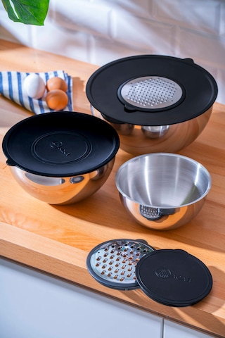 Acar Karat 17120 Çelik Rendeli 9 Parça Karıştırma Kabı