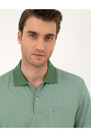 Pierre Cardin Erkek Haki Tişört 50288681-vr027 Haki