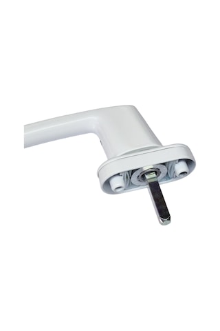 Anahtarlı Kilitli İspanyolet Pvc Pencere Kapı Kolu Çocuk Güvenlikli Pimapen Plastik Pen Kulp Beyaz 1adet