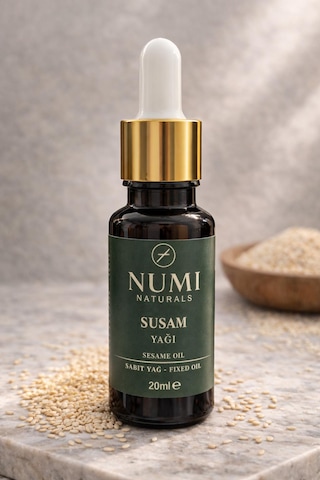 Susam Yağı 20 Ml %100 Saf Sesame Oil Doğal Cilt Ve Saç Bakım Yağı