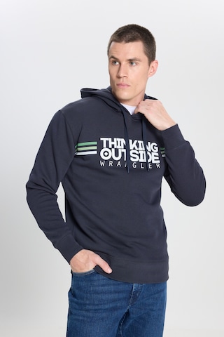 Wrangler Regular Fit Normal Kesim Kapüşonlu İçi Polarlı Antrasit Sweatshirt W242443003 Antrasit