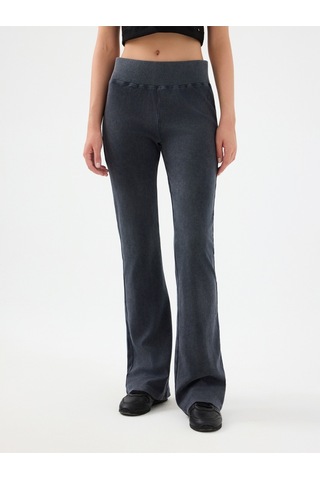 Slim Fit Kadın Tayt Antrasit