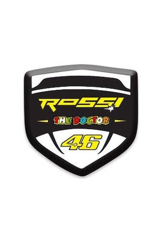 46 Rossı Tasarımlı Grenaj-siperlik Damla Sticker Diğer