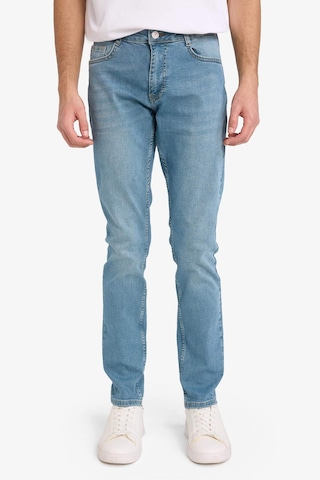 Defacto Pedro Slim Fit Dar Kalıp Normal Bel Dar Paça Jean Pantolon E3366ax26spnm29 Yeşil-nm29