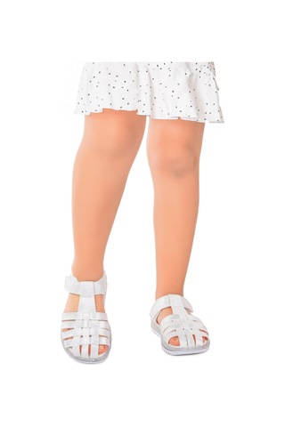 Kiko Kids Kız Çocuk Sandalet Arz 2348 Beyaz
