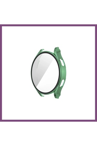 Twin Store Watch 5 44mm Wall Camlı Kasa Ekran Koruyucu - Koyu Yeşil Bzstwın