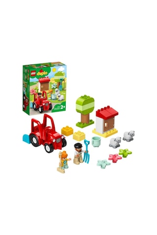 LEGO® Duplo 10950 Town Kasabası Traktörü ve Hayvan Bakımı 27 Parça