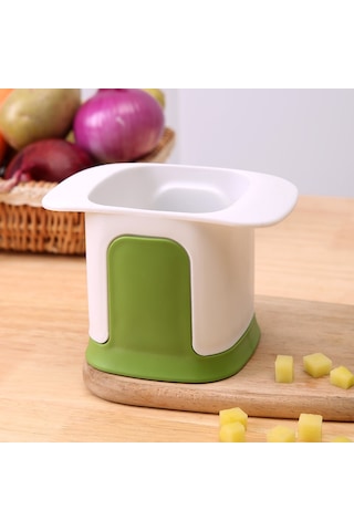 Springsun Mutfakta Hızlı Kuruşma İçin Çok Fonksiyonlu Sebze Dilimleyici - Patates, Salatalık Ve Sebzeleri Kolayca Kesin Ev Kullanımlı Beyaz Beyaz