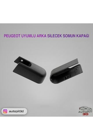 Peugeot Uyumlu Arka Silecek Somun Kapağı Silecek Somun Kapağı