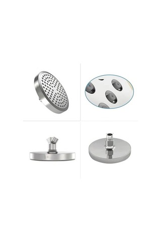 Tongxida Lezzetli Bosphorus Yüksek Yağmur Sprey, İnç G1/2 Duş Başlığı, Basınçlı Banyo Ayarlanabilir 6 Os Diğer