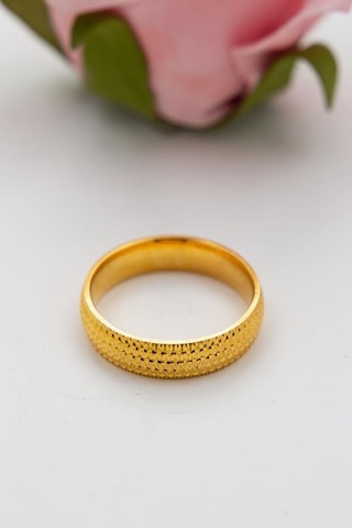 Latif Kuyumculuk 22 Ayar Altın Noktalı Bombeli Alyans Nişan Yüzüğü Lkyzk1529