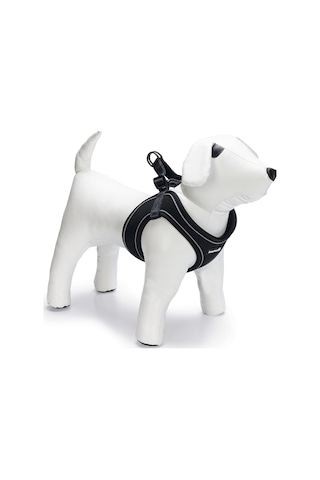 Beeztees Köpek Göğüs Tasması, Neopren, Siyah, M, 41-46cm Çok Renkli