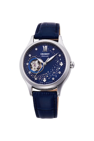Orient Blue Moon Ra-ag0018l30b Otomatik Deri Lacivert 36 Mm Kadın Kol Saati Gri