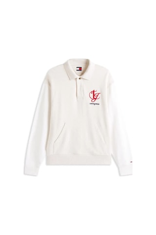 Tommy Hilfiger Tjm Rlx Colorblock M, Ae3 Krem Erkek Sweatshirt