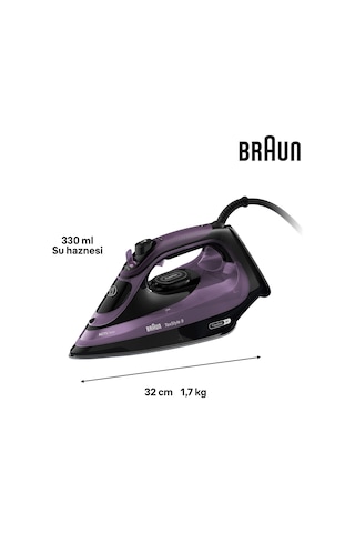 Braun Texstyle 9 SI9661VI 3100 W Buharlı Ütü