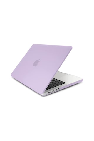 Codegen 16" Macbook Uyumlu Pro M1 A2485 Mor Kılıf Koruyucu Kapak