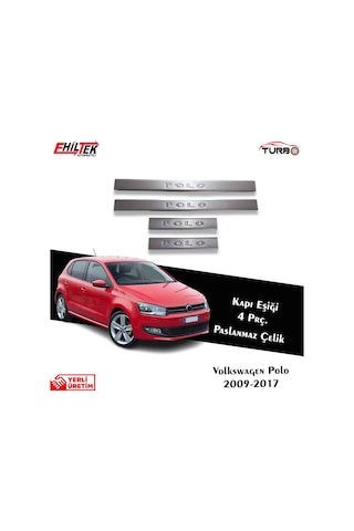 Volkswagen Polo Kapı Eşiği 4 Prç. P.Çelik 2009-2017