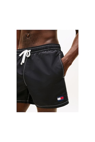Tommy Hilfiger Erkek Tj Medium Drawstring Solid Mayo-16224 Siyah
