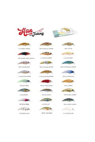 HanFish Zıpır KG 50 mm 4.5 gr LRF Maket Balık
