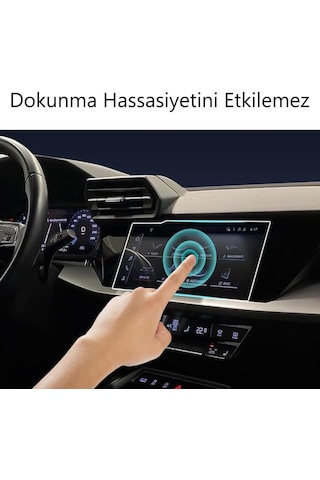 Audi A3 Ekran Koruyucu 10.1 İnç 8y Multimedya Nano 2025 ' Sadece Ekran Koruyucu