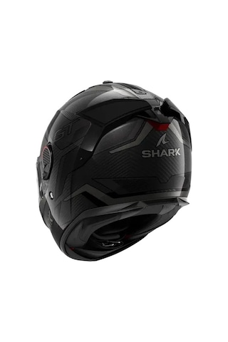 Shark Spartan Gt Pro Carbon Ritmo Dau Kapalı Kask Siyah Kırmızı