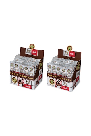Kahve Dünyası 3ü1 Arada Klasik Kahve 2'li 40 x 18 G