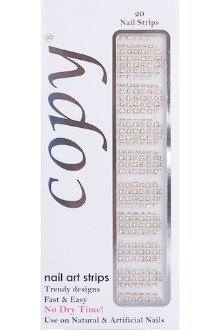 Copy Oje Tırnak Bandı Square Diamond 3010