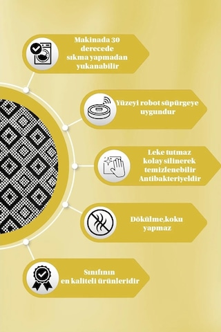 Premium Gri Kaymaz Tabanlı Kesme Yolluk Koridor Mutfak Salon Halısı Yüksek Kalite