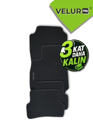 Renault Clio 3 2005-2011 Tam Uyumlu Halı Oto Paspas Clio 3 Halı Paspas