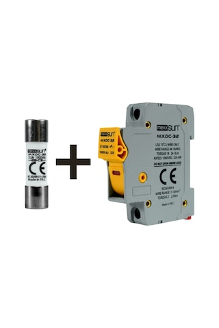 Mexxsun 20a 1000v Dc Sigorta + Sigorta Yuvası