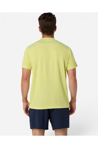 Asics Court Ss Top Erkek Sarı Kısa Kollu Tshirt 2041a339-302