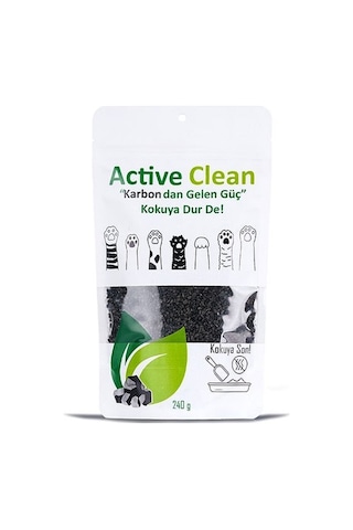 Active Clean Hindistan Cevizli Organik Kedi Kumu Koku Giderici 240 G