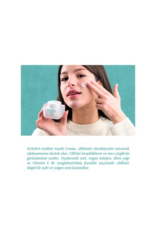 Hyaluronik Asit Içeren  Kremi - Golden Youth Cream