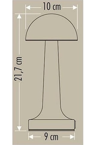 Cata Ct-8430 Lizbon Şarjlı Masa Lambası