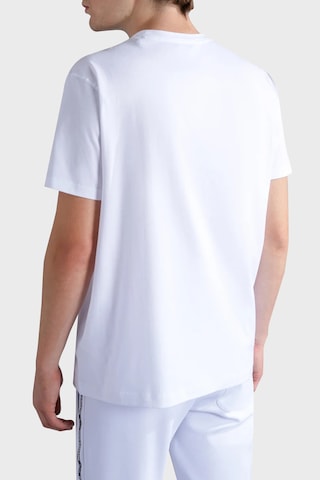 Paul & Shark Erkek T Shirt 24411085 010 Beyaz Beyaz