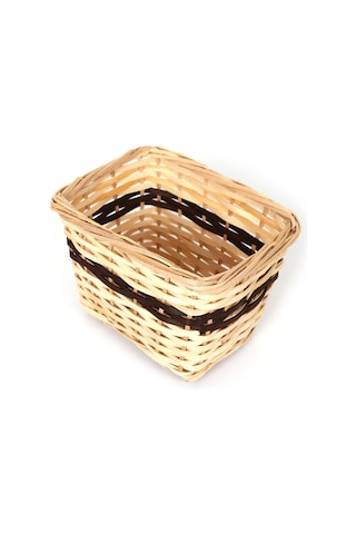 HASIR SEPET ORTA BOY 21X14,5X14,7CM 5 LİTRE Bej