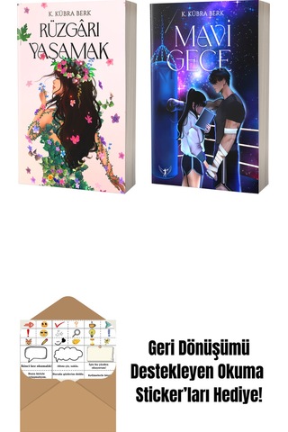 Rüzgârı Yaşamak + Mavi Gece + Okuma Sticker'ları