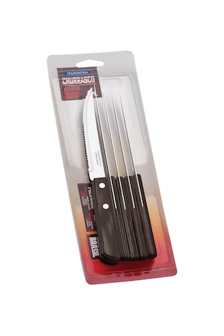 Tramontina Churrasco 21198915 Biftek-Steak Bıçağı 6li Blister
