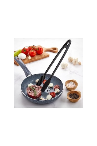 Servis Izgara Maşası- Barbekü Maşası Yanmaz Yapışmaz Maşa