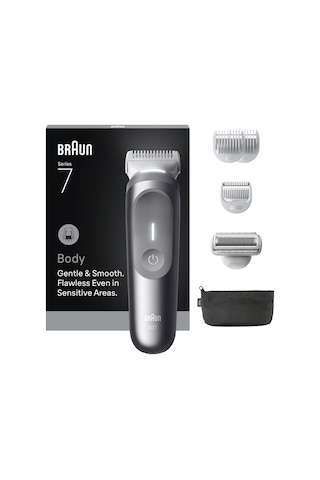 Braun Vücut Tıraş Makinesi Series 7, +6 Aksesuar, Kompakt, Smartlight, Bg7550 90 Dak