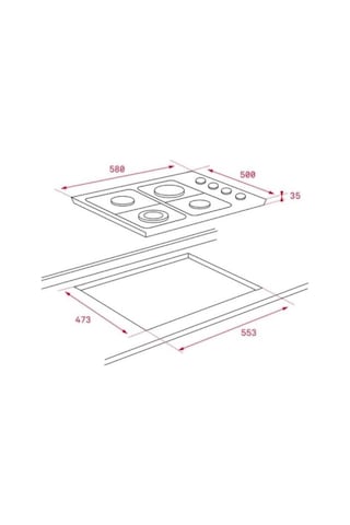 Teka HE 715 SS - HLX 60 - DF 60 ınox Ankastre Set