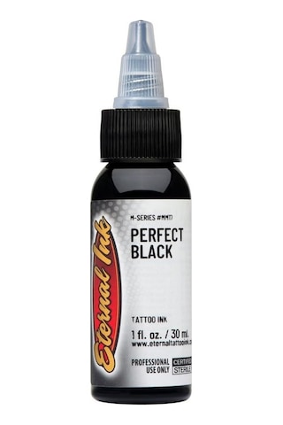 Perfect Black - Eternal Ink Dövme Boyası - 1oz/30ml