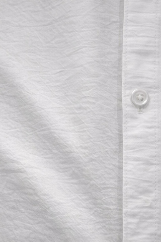 Classics Men Shoow Uzun Kol Slim Fit Erkek Keten Gömlek - 7576 Beyaz