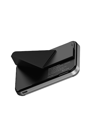 Raptic Trio Standlı Pd Hızlı Şarj Özellikli 15w 10.000mah Magsafe Powerbank Siyah