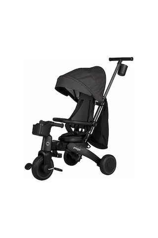 Prego T807a Evo Olabilen Katlanabilir İtmeli Çocuk Bisikleti Gri