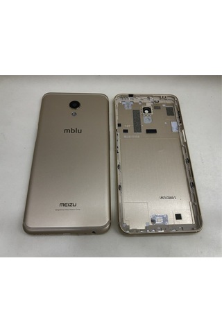 Meizu M6s M712h Kasa Arka Kapak Pil Kapağı - Mavi