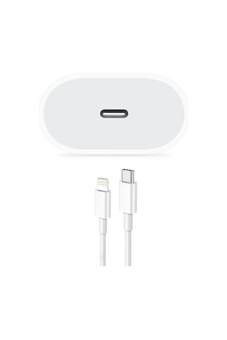 20w Seyahat Şarj Seti Type-c To Lightning Kablolu Pd Adaptör Apple iPhone Uyumlu 11 12 13 14 Pro Max