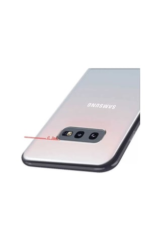 Kilifone - Galaxy S10e Uyumlu - Kılıf Şeffaf Soft Slim Fitt Süper Silikon Kapak - Şeffaf