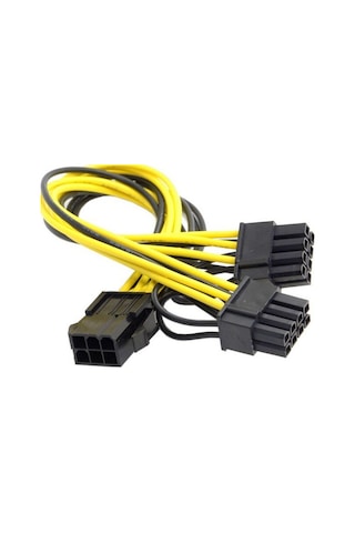 Pci E 8Pin 6+2 2X + 6 Pin Pci-E Ekran Karti Power Çoklayici