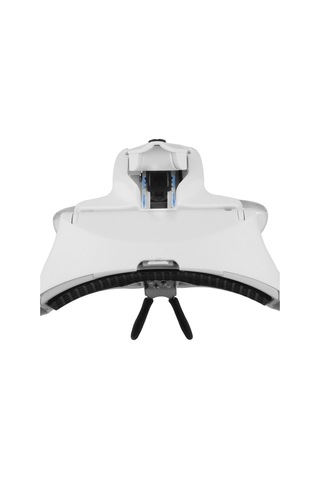 Geeksen 5 Lens 1.0x-3.5x Ayarlanabilir Baş Bandı Büyüteç Gözlük 2 Led Işıklı Büyütme Aleti